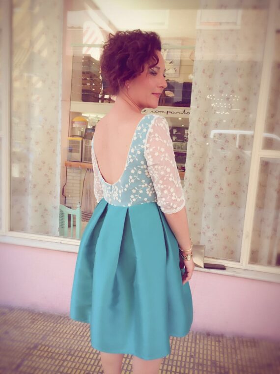 Sara vestido verde - Imagen 3