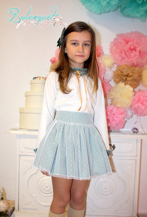 conjunto niña otoño