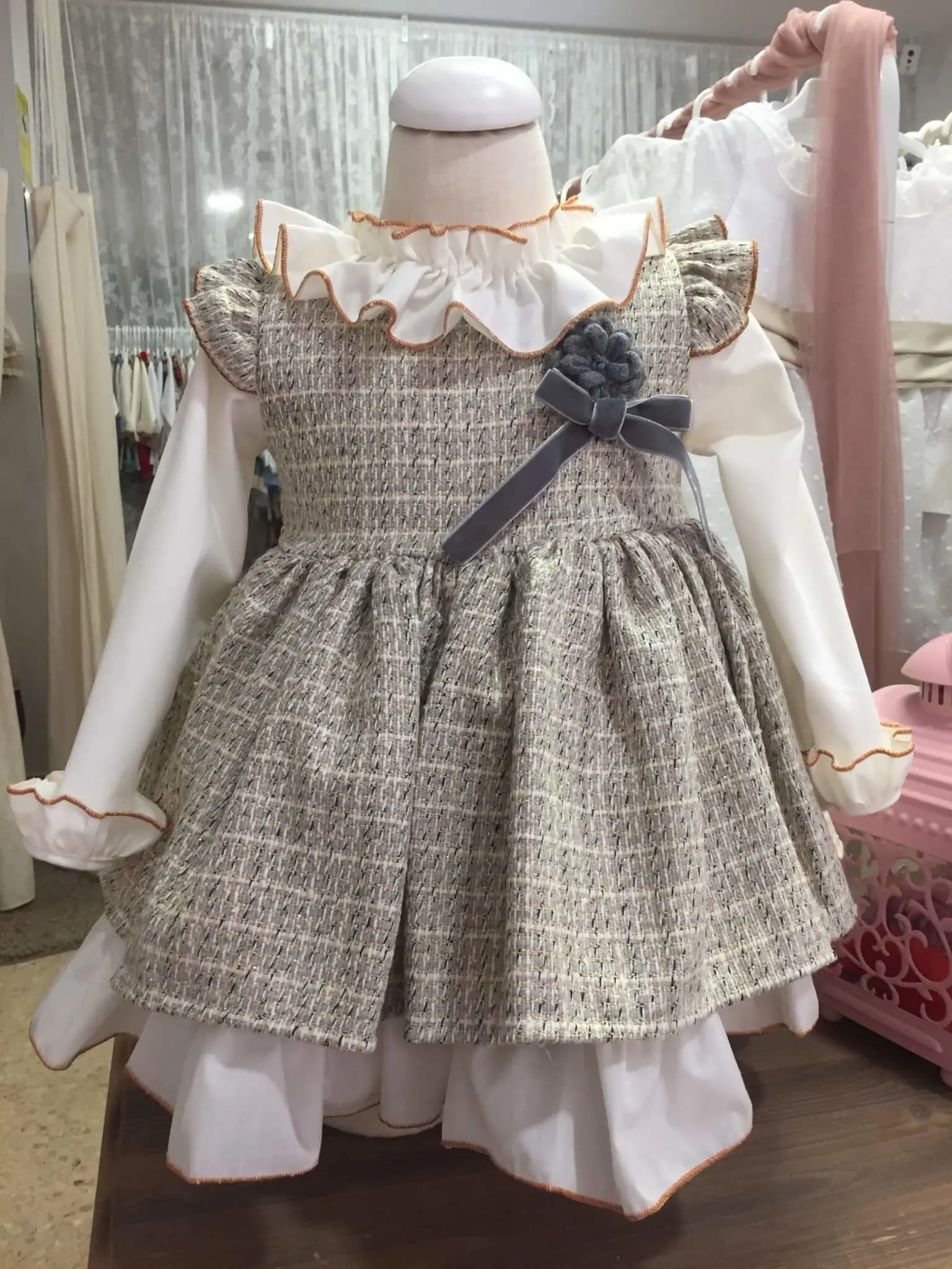 vestido de invierno