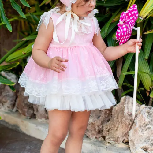 Adele vestido rosa