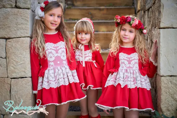 Beethoven vestido de vuelo rojo - Imagen 4