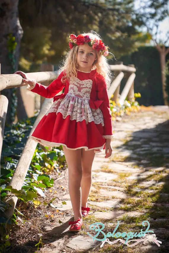 Beethoven vestido de vuelo rojo - Imagen 3
