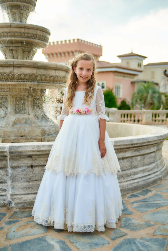 Cream communion dress - Image 5