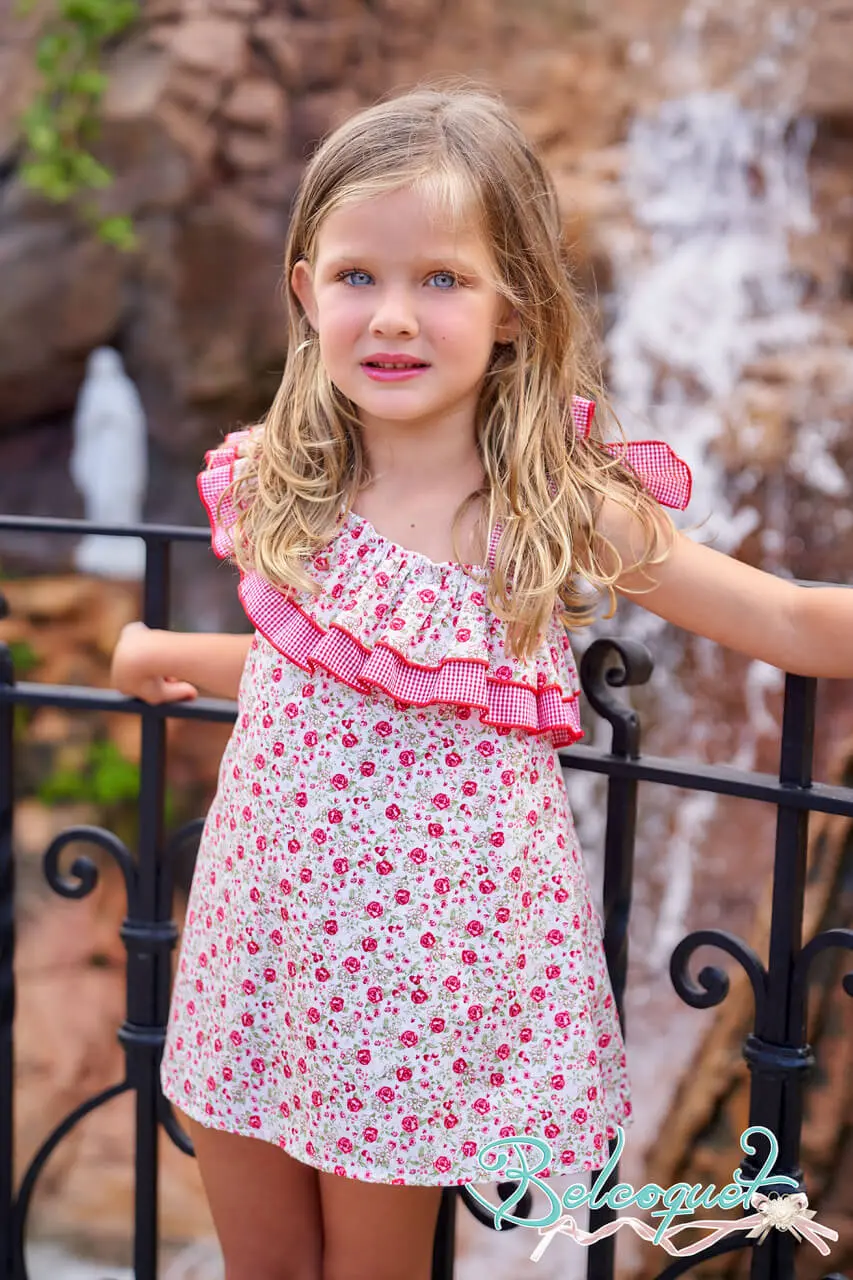 Cherry vestido trapecio