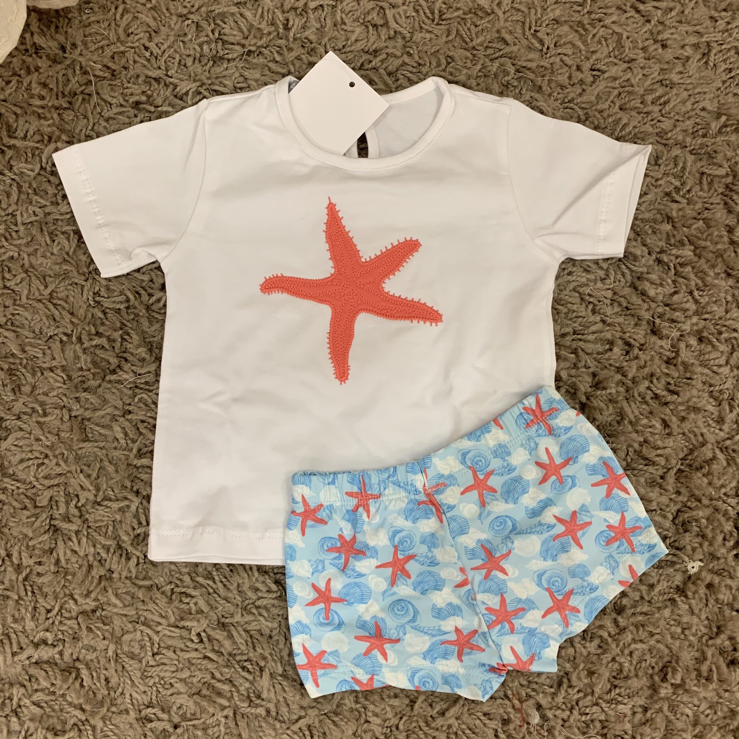 Conjunto baño estrella niño