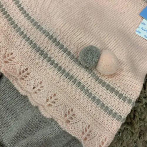 Conjunto bebé 4 piezas rosa - Imagen 2