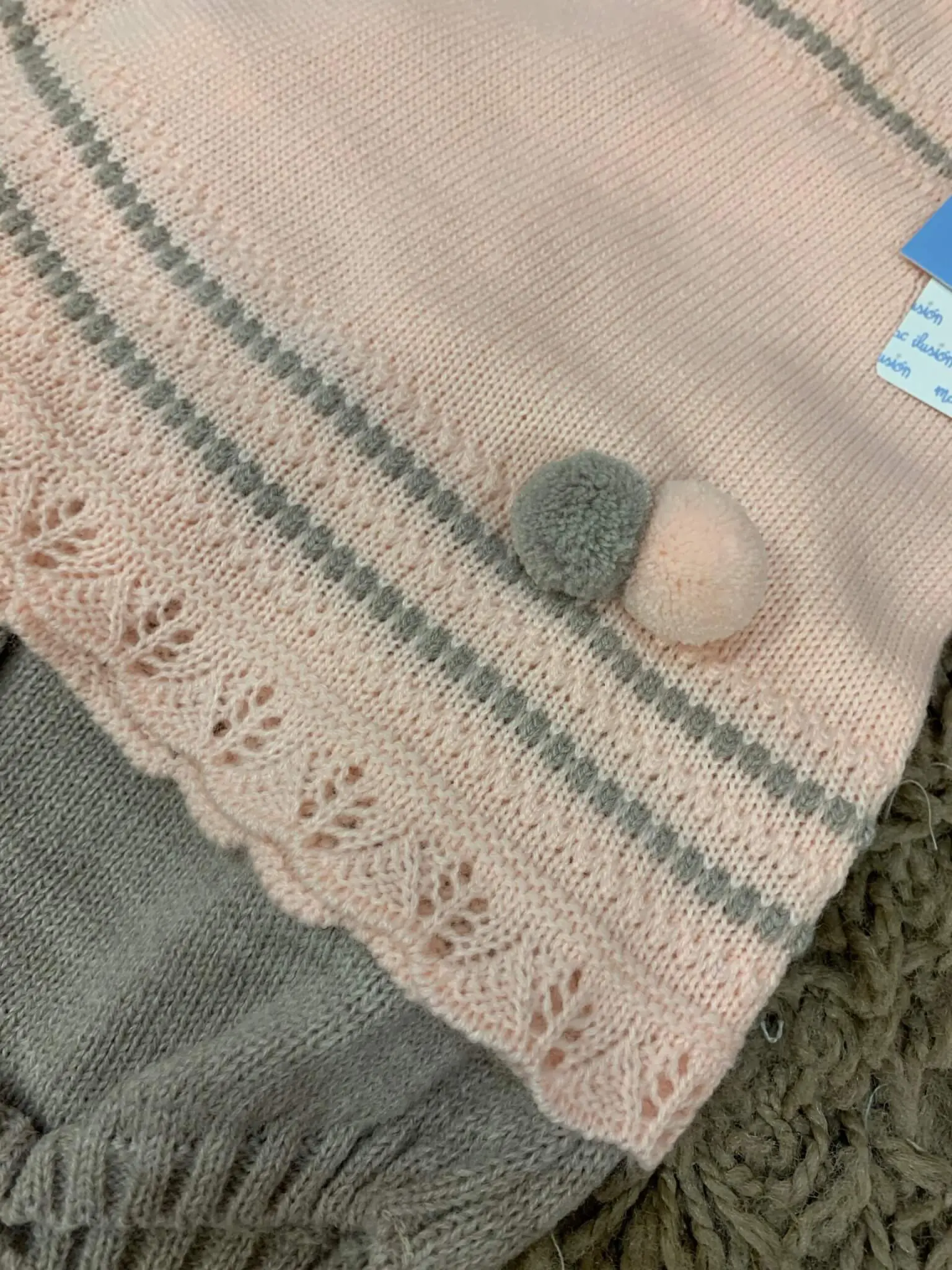 Conjunto bebé 4 piezas rosa - Imagen 2