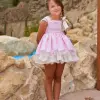 Julieta vestido de vuelo rosa - Imagen 5