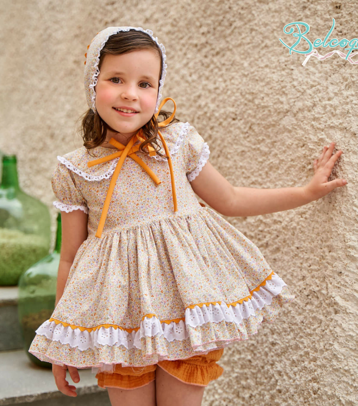 Violeta baby dress with knickers
