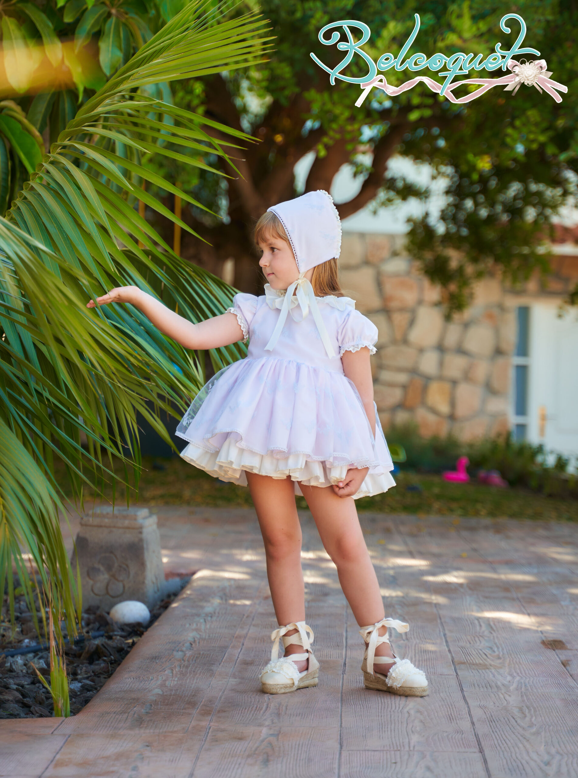 Belleza baby dress with knickers