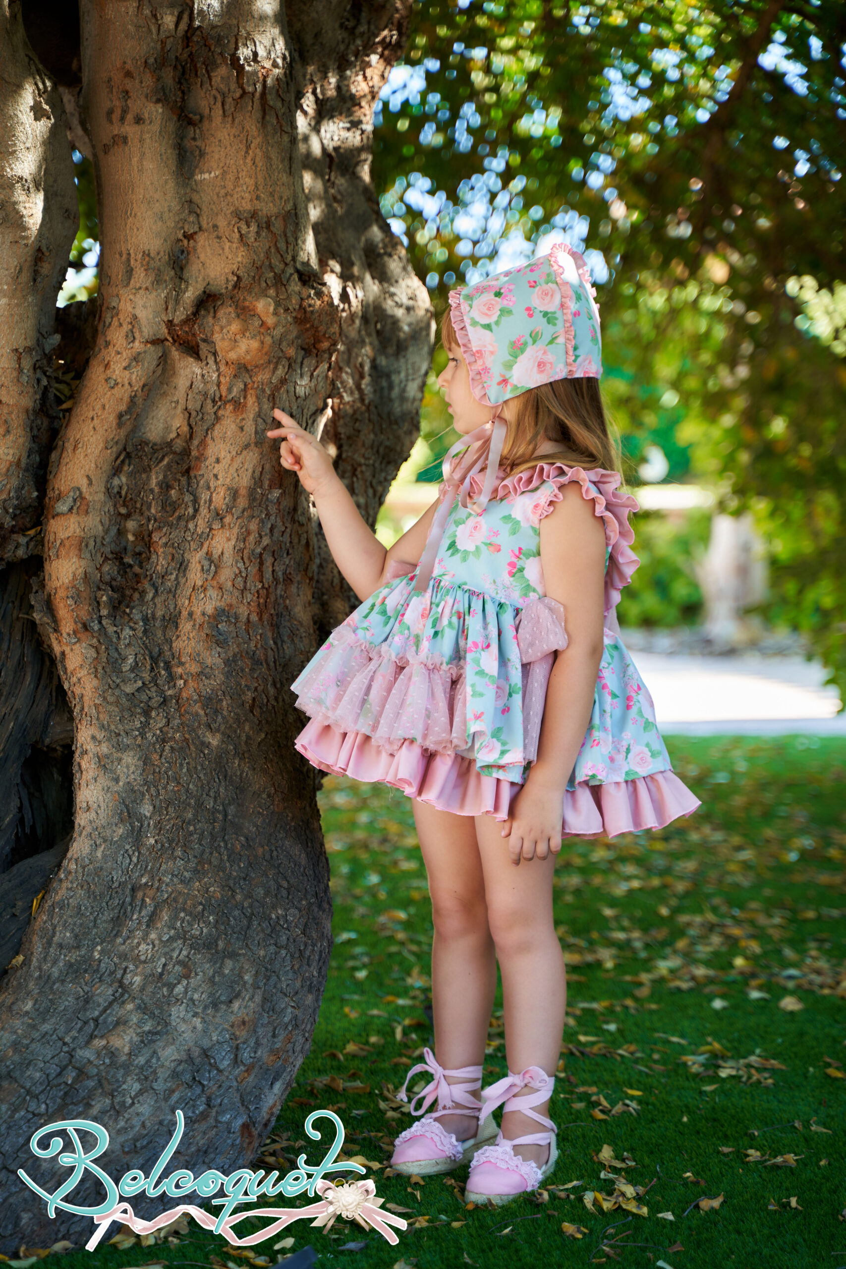 Mariposa baby dress with knickers