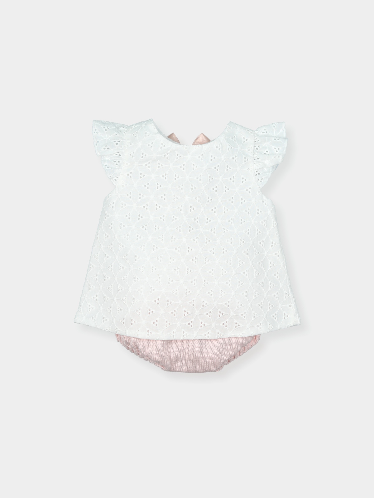 Calendula baby dress with knickers 8961