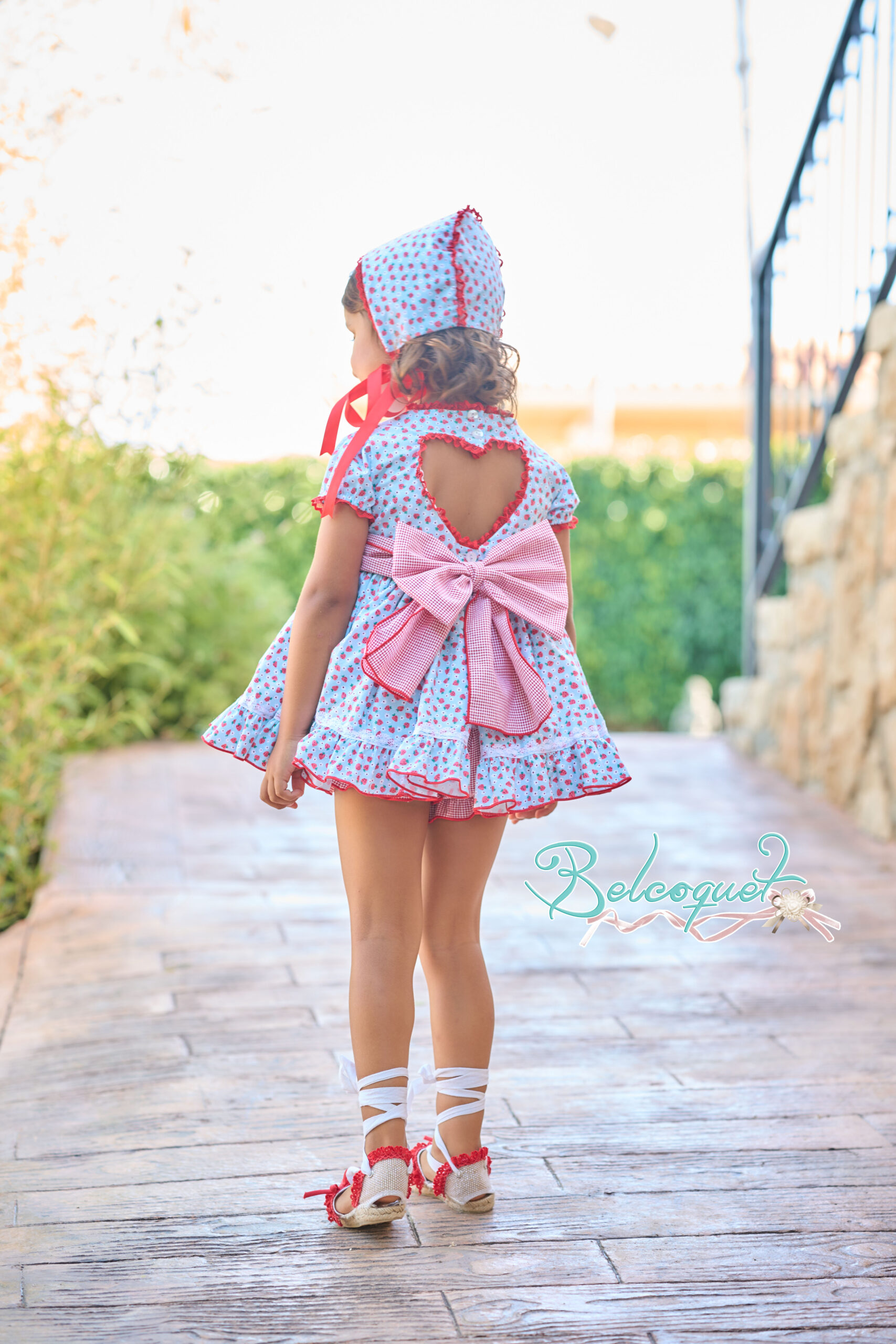 Amistad baby dress with knickers
