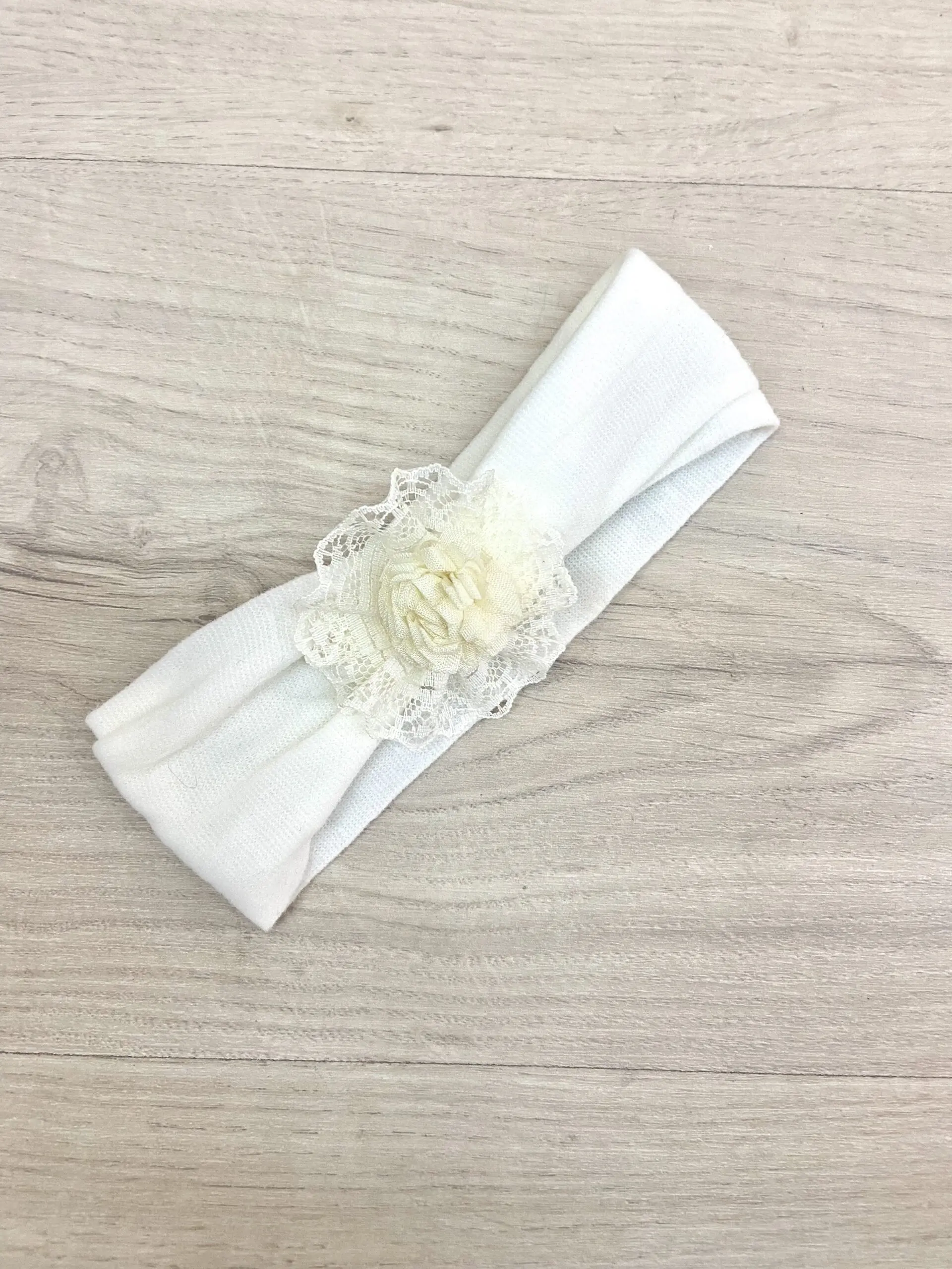 Turbante flor bebé