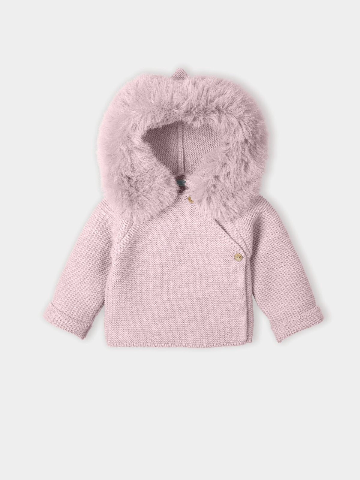 Pink baby coat