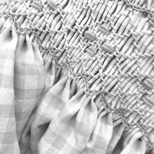 Vestido punto smock niña Sol