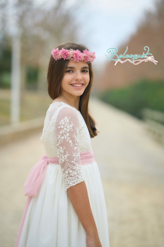 vestido comunión niña