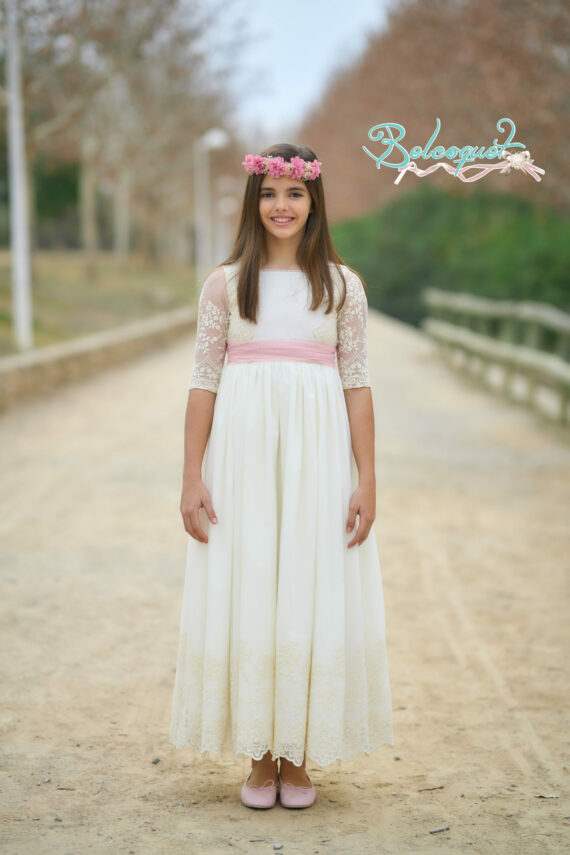 vestido comunión niña