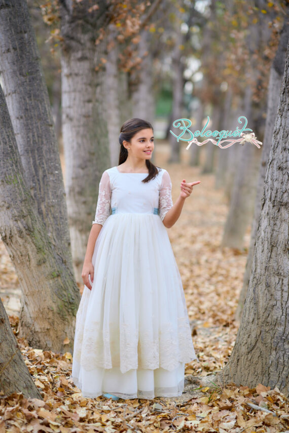 vestido comunión niña