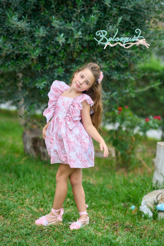 Timonel vestido niña ceremonia - Imagen 3