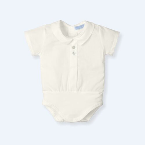 Body camisa algodón crudo