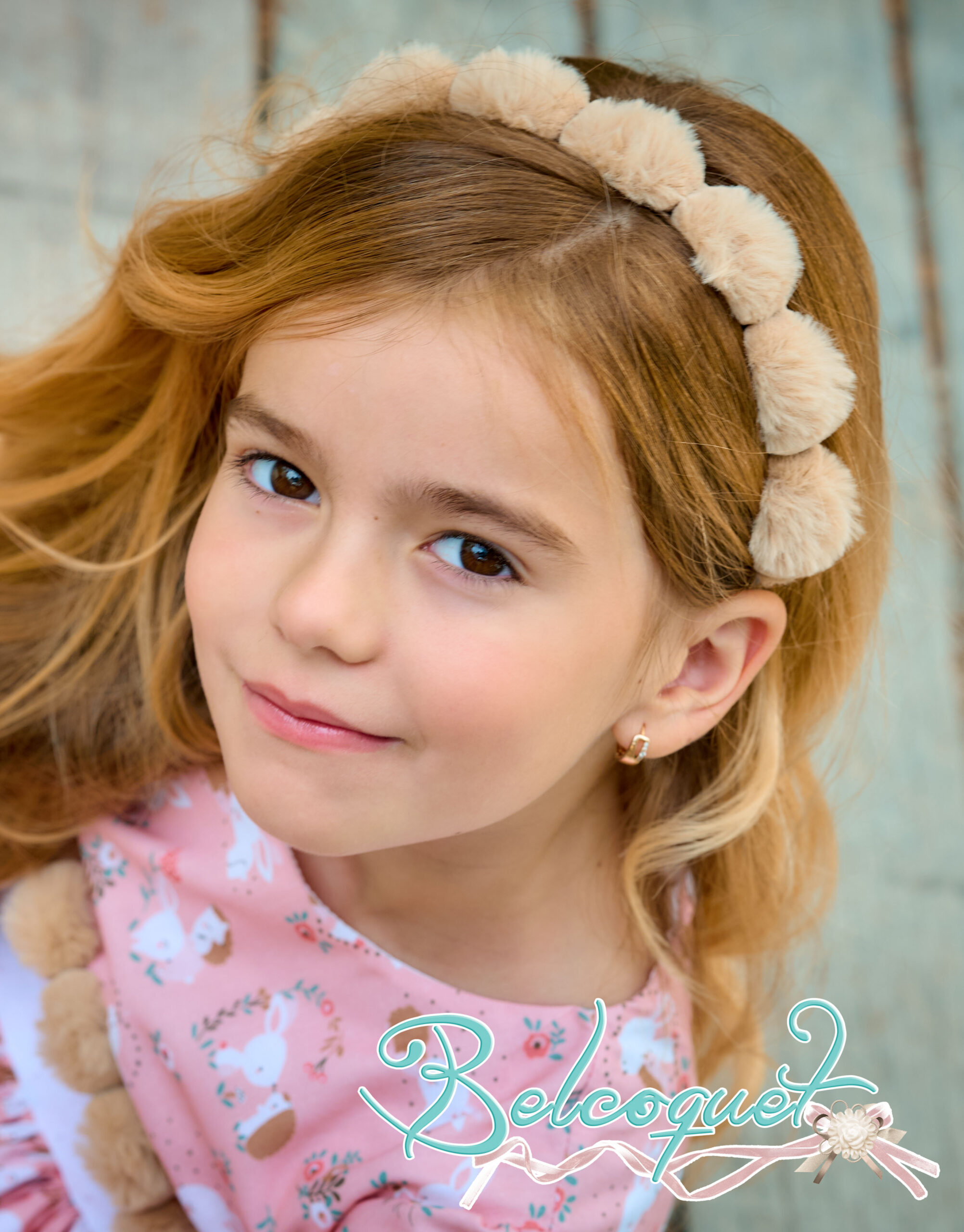 Infanta pompon headband