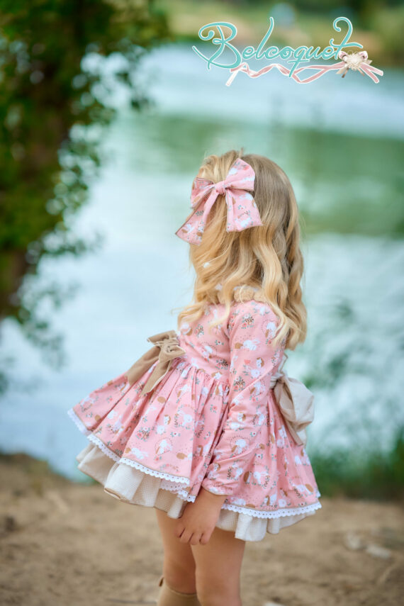 Infanta baby dress with knickers - Image 4