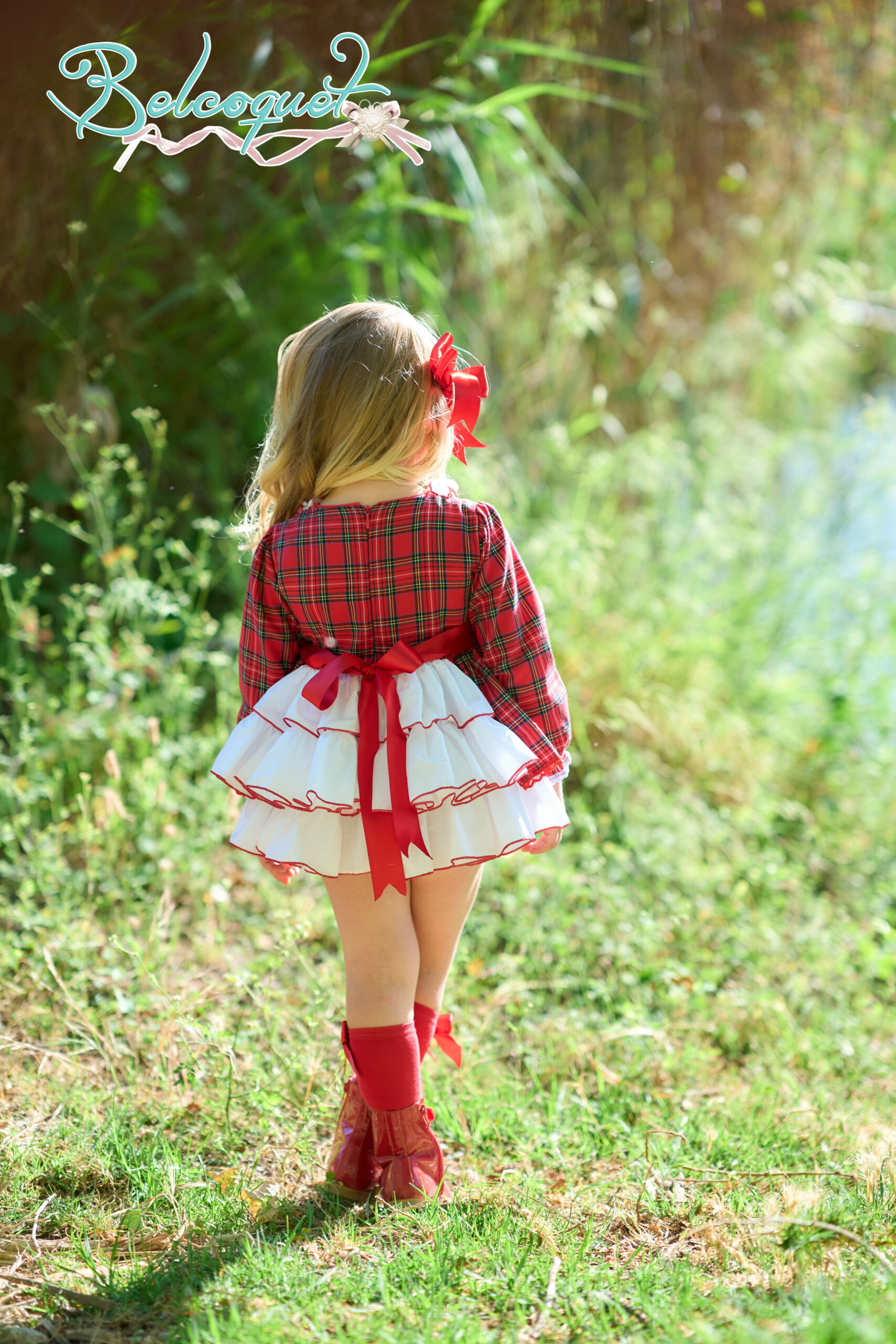 vestido niña navidad christmas girl dress