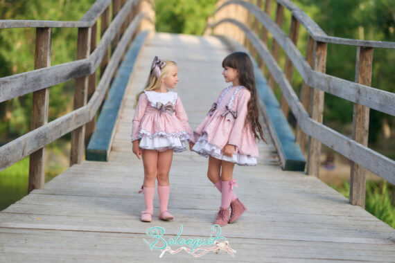 Princesa baby dress with knickers - Image 3