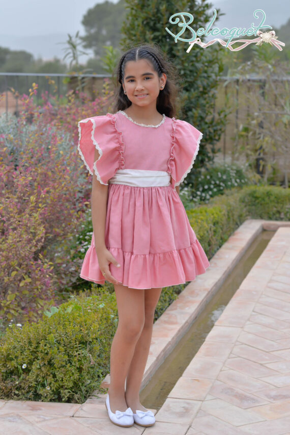 Vestido de ceremonia para niña, arras, pajes de boda, comunión y fiesta