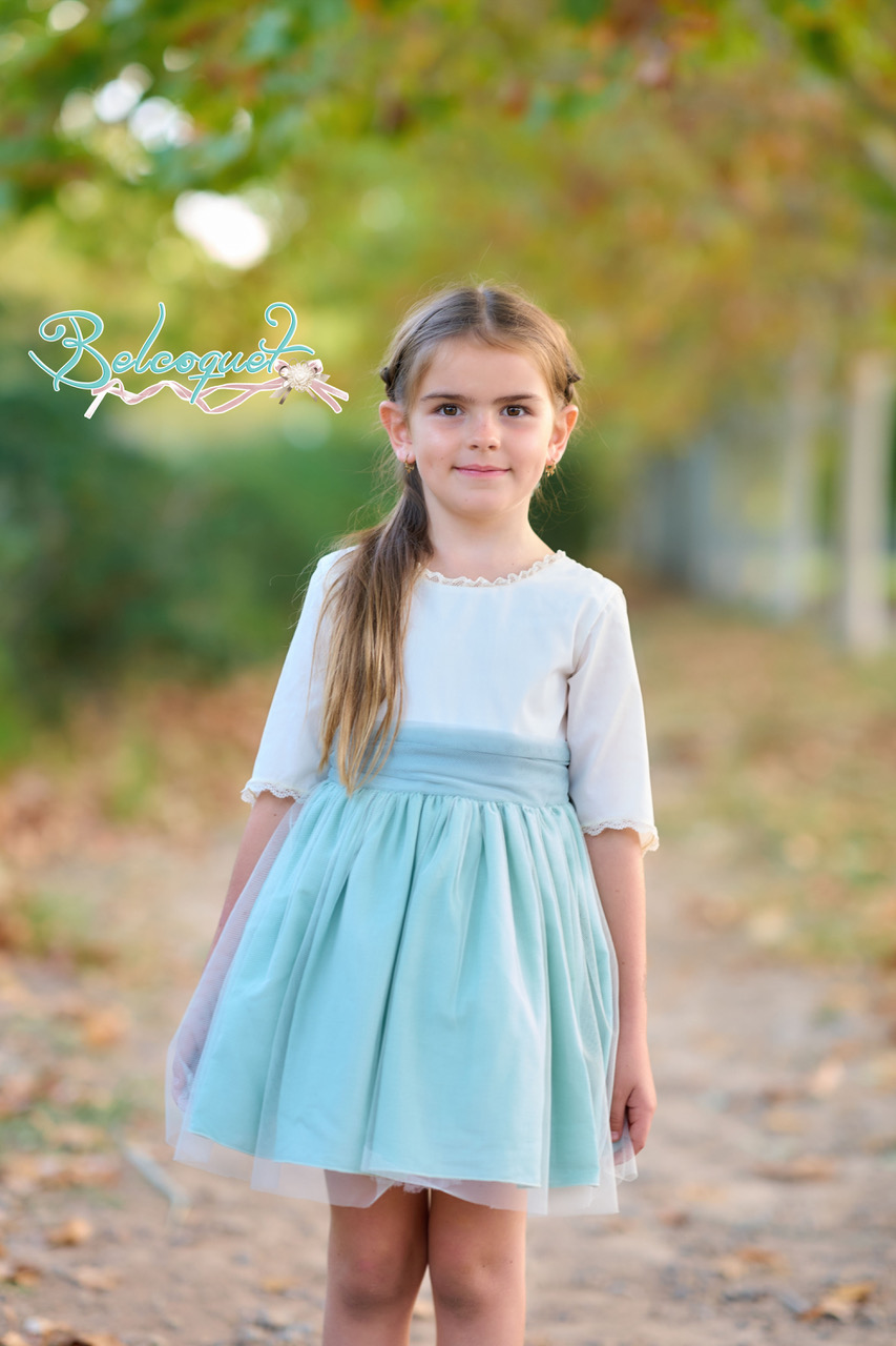 Caramelo mint dress