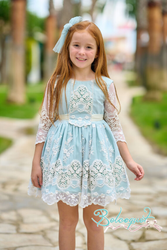 Vainilla mint ceremony dress - Image 2