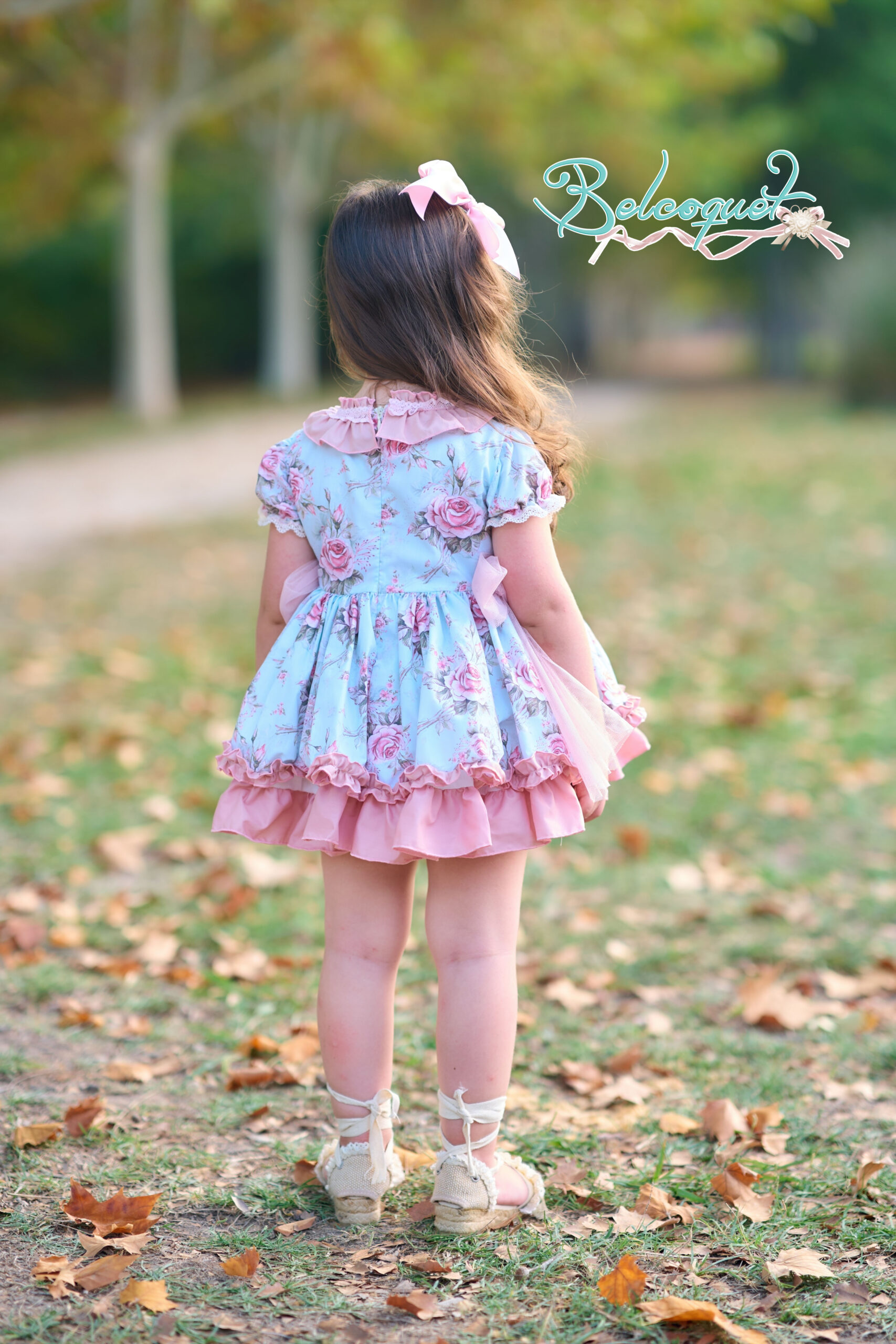 Vestido niña primavera verano tul