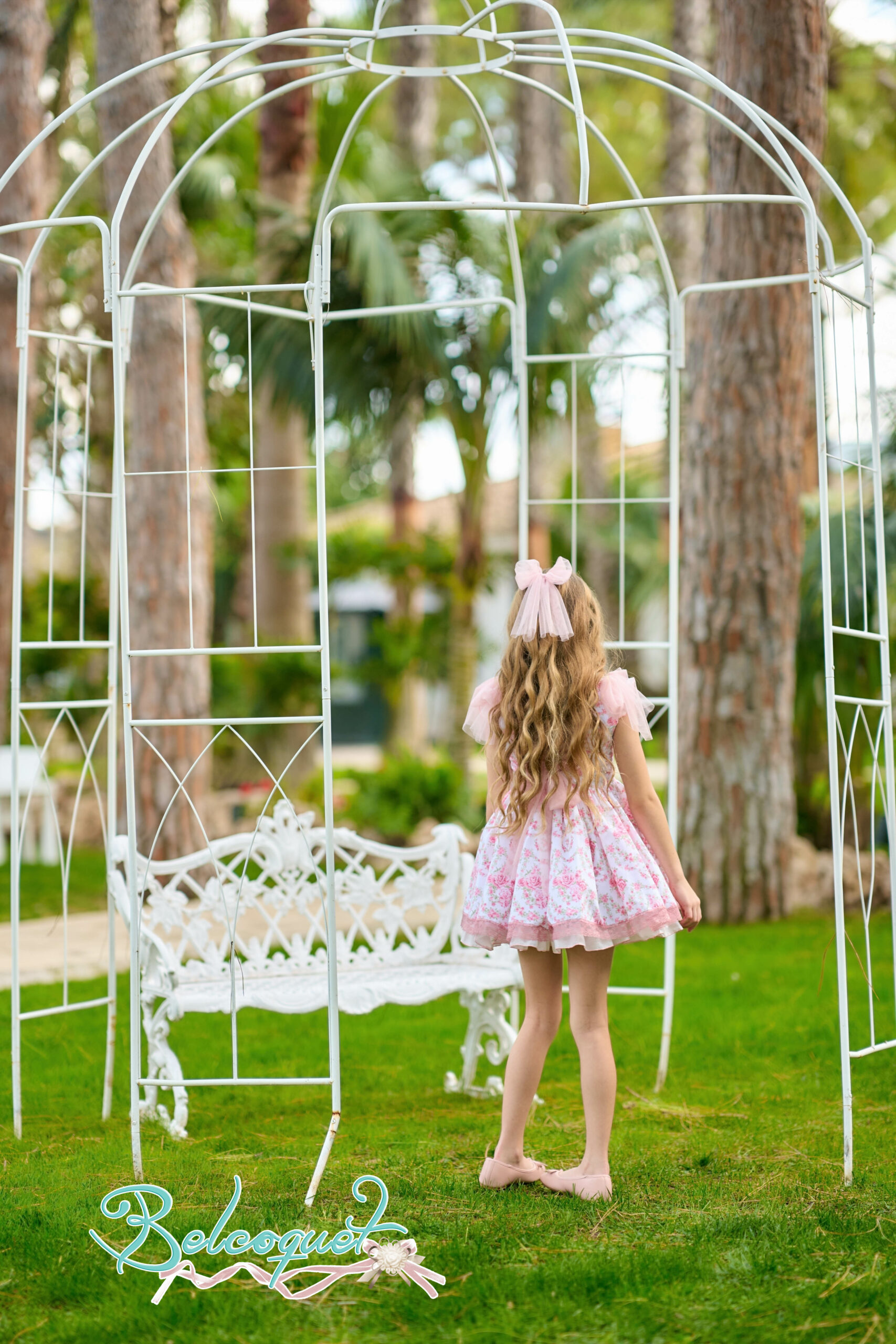 Vestido de niña  para primavera verano.