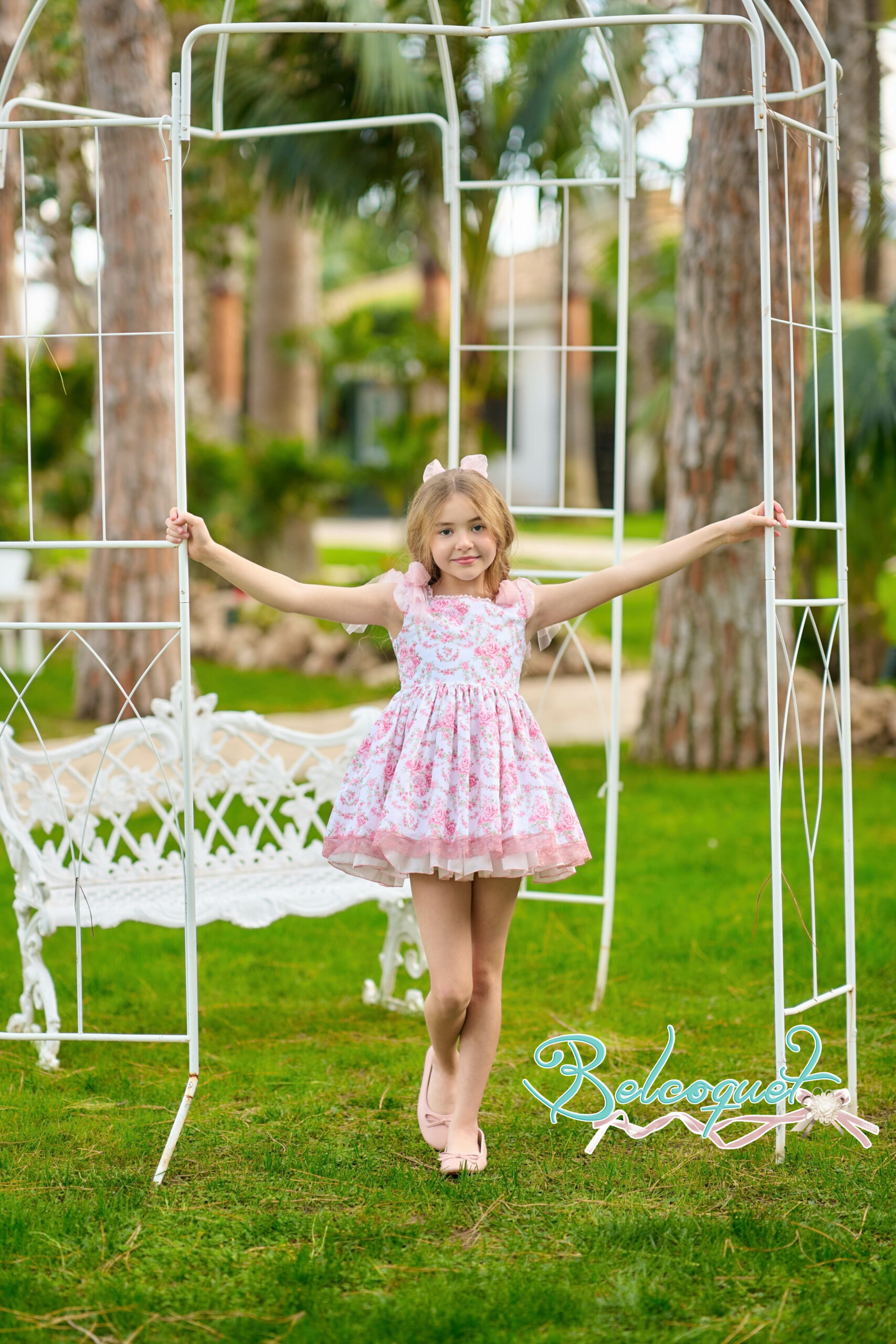 Vestido de niña  para primavera verano.