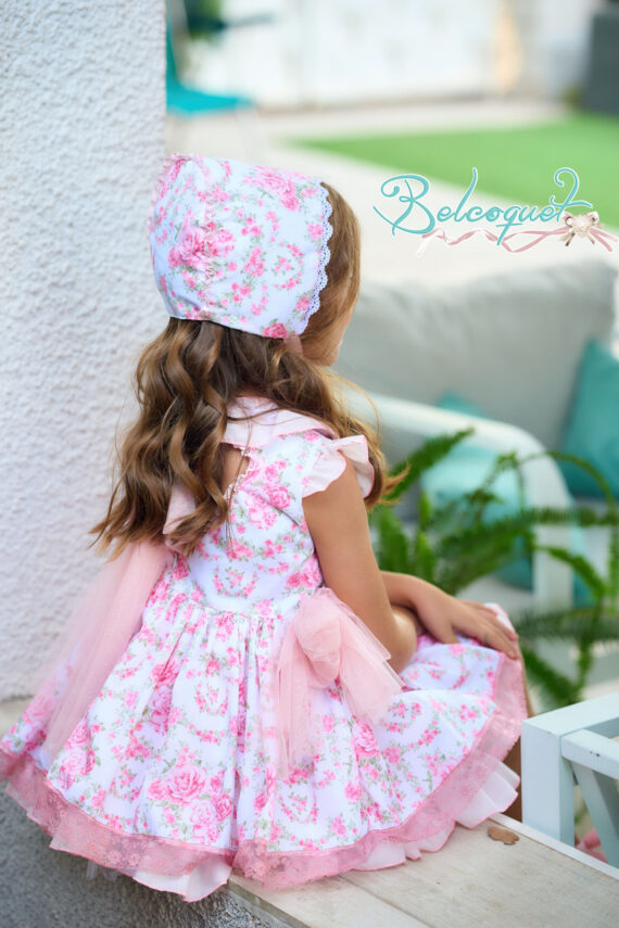 Frambuesa baby dress with knickers - Image 5
