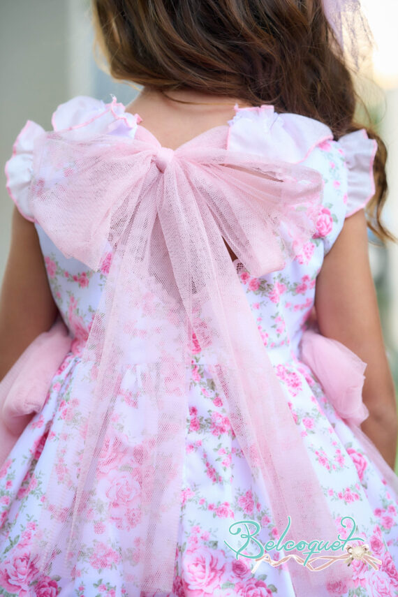 Frambuesa baby dress with knickers - Image 2