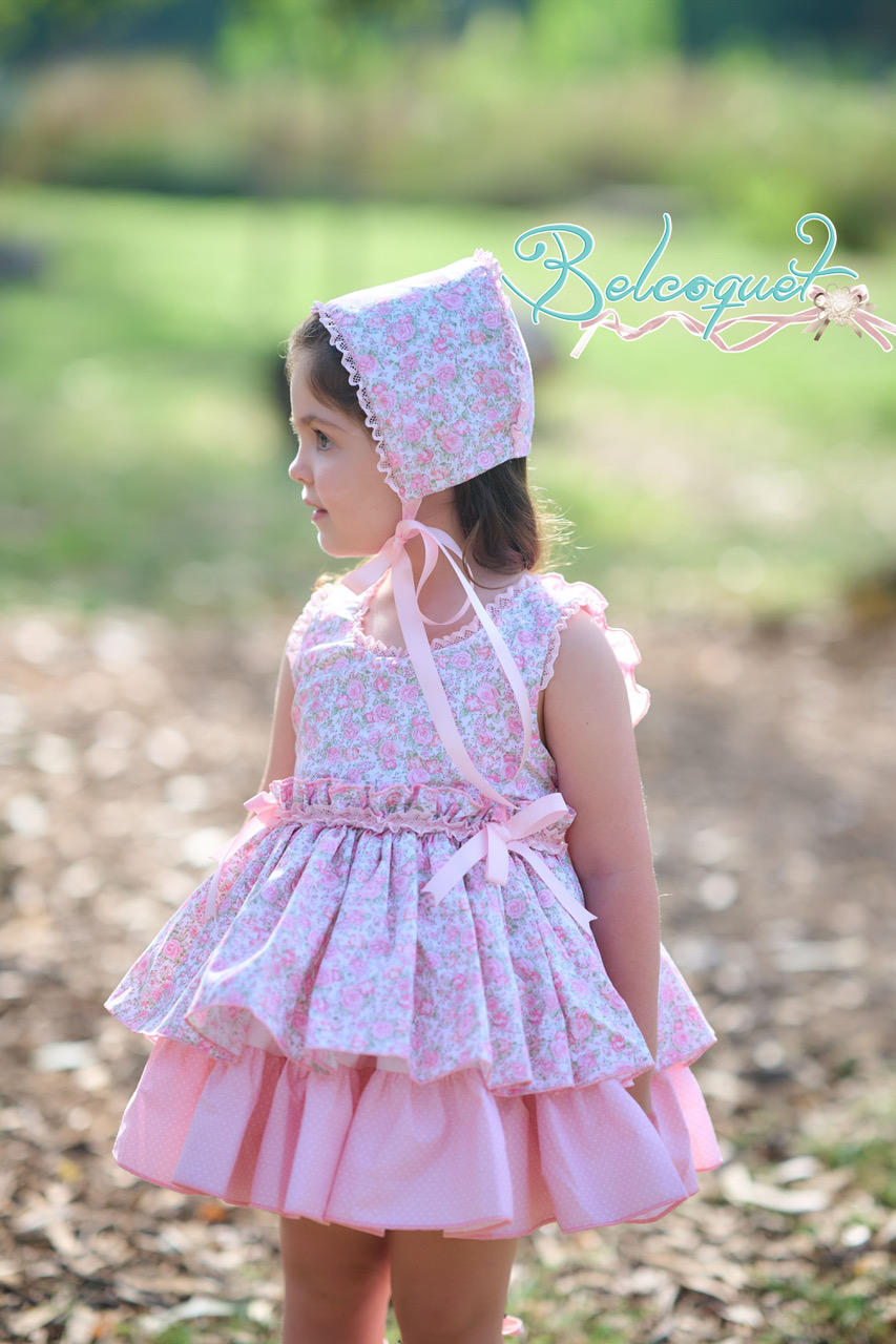 Melocoton Baby dress with knickers