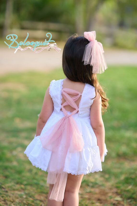 Nata baby dress with knickers - Image 3