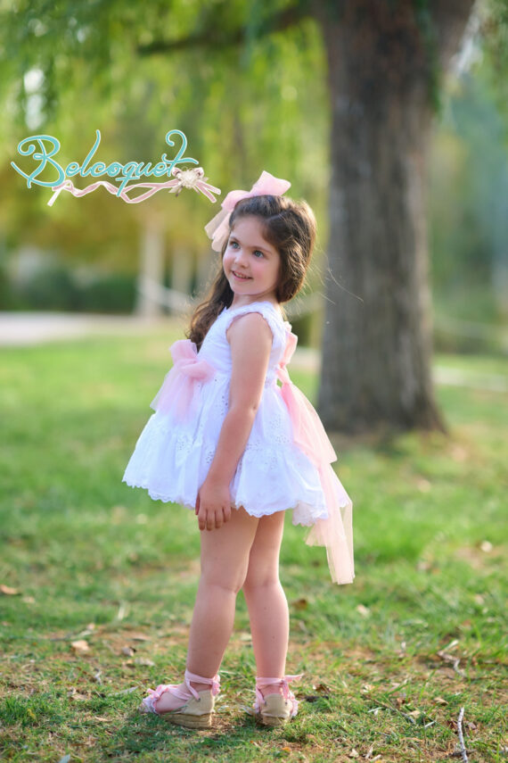 Nata baby dress with knickers - Image 4