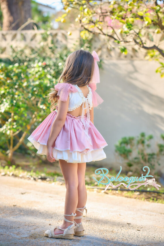 Tiramisu pink dress - Image 3