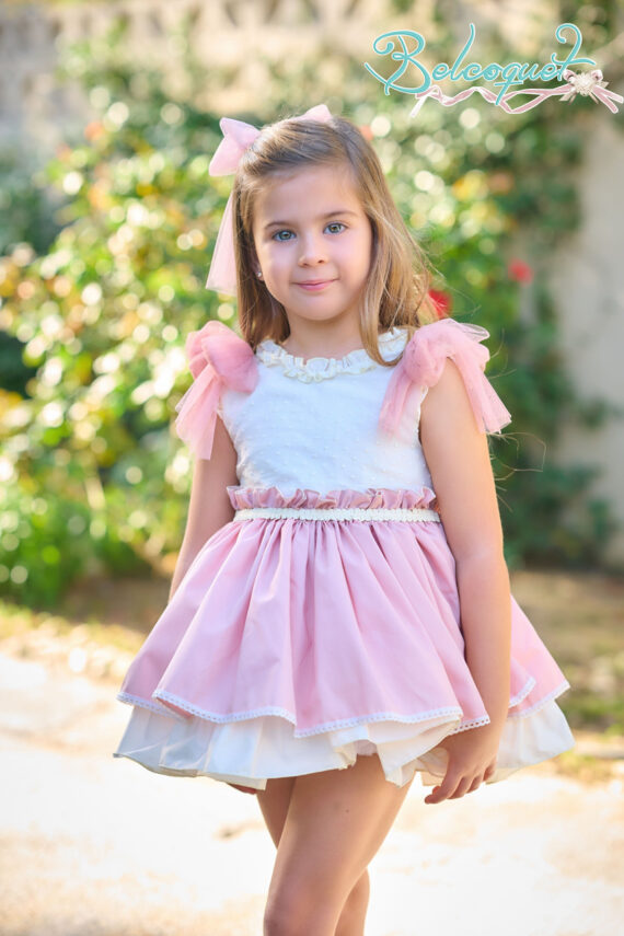 Tiramisu pink dress - Image 4