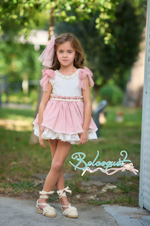 Tiramisu pink dress - Image 6