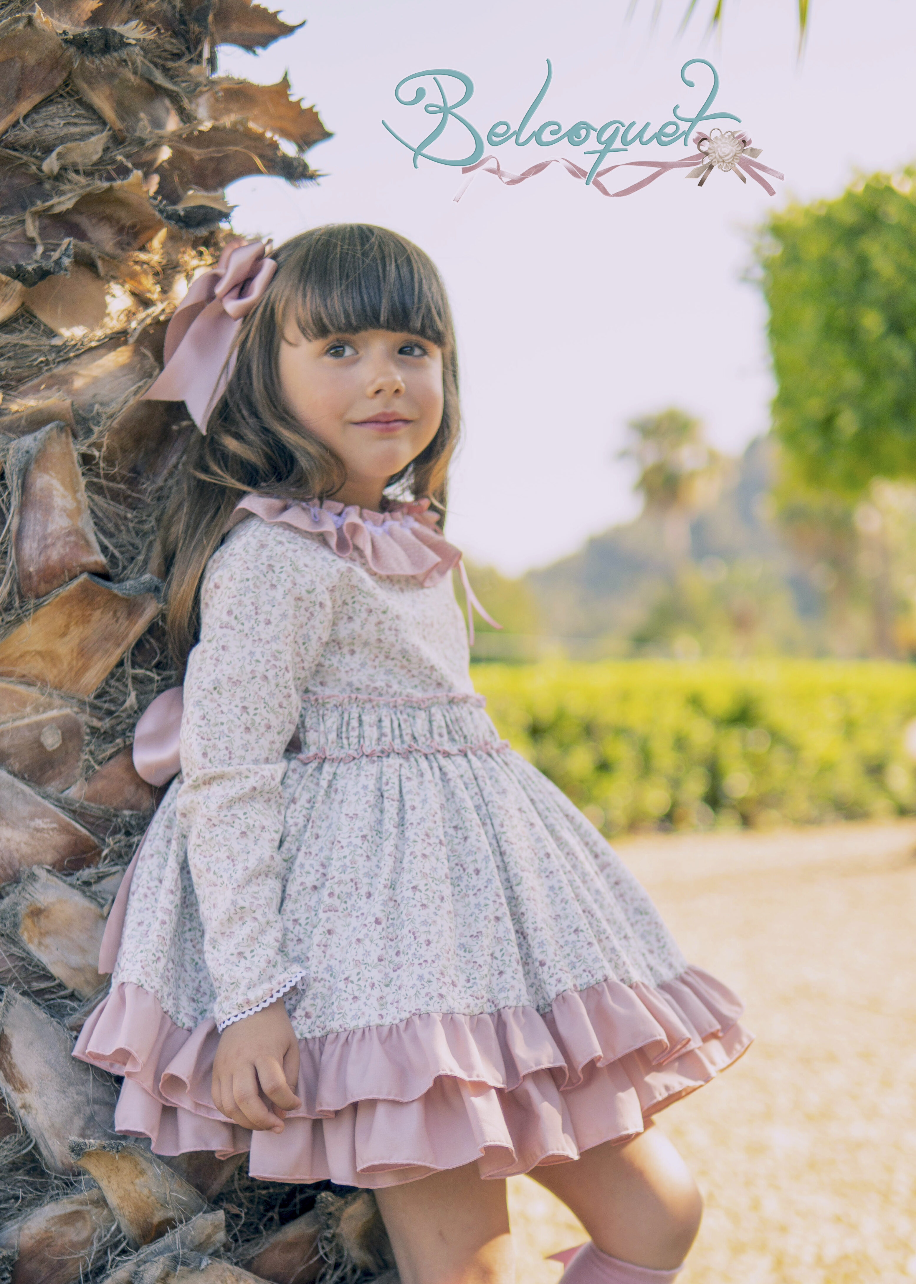 Fiona vestido niña liberty smock