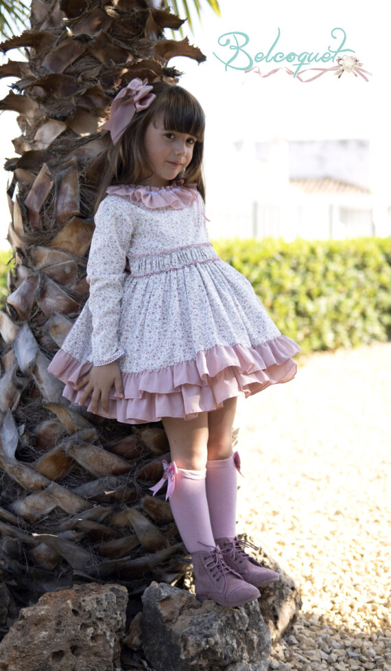 Vestido niña liberty smock Belcoquet